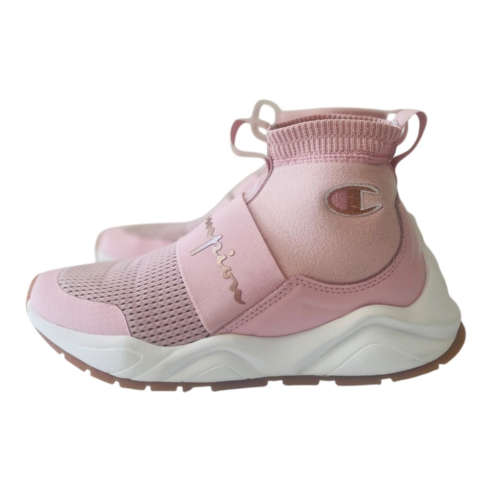 Pink Champion Meloso Rally Pro shoes athletic wear sneakers size 6.5 - Picture 5 of 14